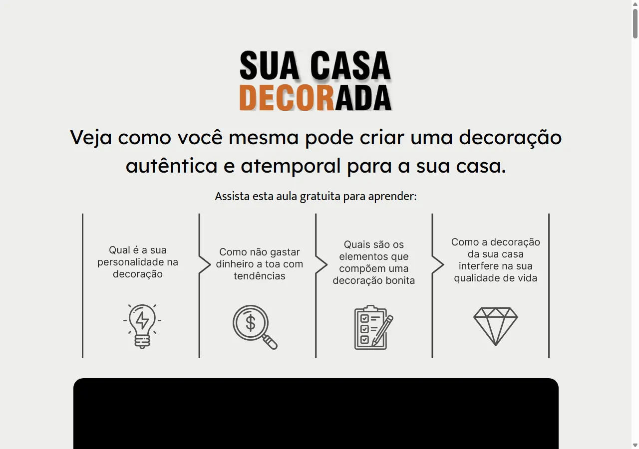 Screenshot do projeto Regalo Arquitetura